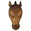 Handmade Zebra Tribal Mask Wall-hanging (Thailand)