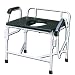 ` Bariatric Drop-Arm Commode Heavy Duty, Extra-Large Assembled * Bariatric * Blow molded extra wide
