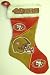 San Francisco 49ers 2007 3-Tone Plush Stocking