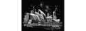Famous Places Engraving Art Kit - Sydney Opera House