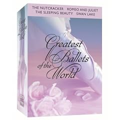 Great Ballets of the World / Nutcracker (Bejart), Romeo and Juliet (Doye, Dufloux), Sleeping Beauty (Lezhnina, Ruzimatov), Swan Lake (Hart, Schaufuss)