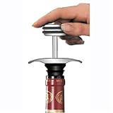Air-Vac Wine Pump Cork - Stainless Steel - by Jokari