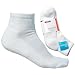 Gamma Mens Coolmax Quarter Socks, White