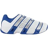Adidas Stabil Optifit Damenschuh weiß/blau/ silber Farbe: weiß/blau/silber, Größe: 42 2/3