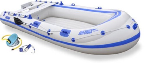Sea Eagle 124SMB Inflatable Motormount Boat STARTUP Package
