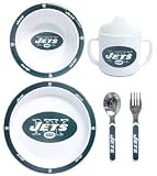 New York Jets Children's Dinnerware Set by Duck House