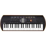 Casio SA-76 44 Key Mini Keyboard, Orange