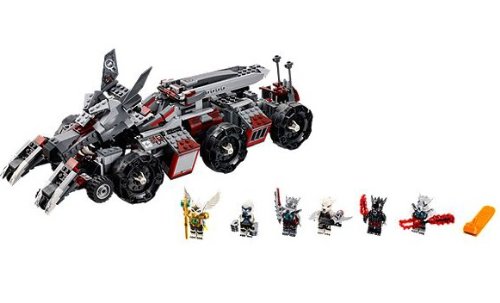 Lego Legends of Chima - Playthèmes - 70009 - Jeu de Construction - Le Char de Combat Loup