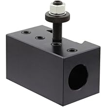 Dorian Tool D4-CNC Heavy Duty Chromium Molybdenum Alloy Steel Quick Change Boring Bar Toolholder with CNC Locking System for SDN40CA Super Quick Change Tool Post, 1-1/4" Tool Capacity, 4-1/2" Width, 2-31/64" Height