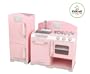 Kidkraft Retro Kitchen and Refrigerator in Pink