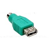 USB-A Female to PS/2 Male Mouse PS2 Adaptor