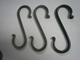 Wrought Iron Hook Medium 'S'- Lot 3 Hand Made