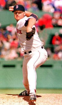 Roger Clemens - Baseball, Art Poster by John Mottern