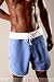 Sauvage Retro Board Short - Blue