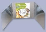 Folding 3 Sided Aluminum Splatter Screen Frying Pan Pot Cooking