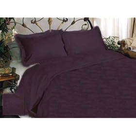 MARRIKAS 230TC All Cotton Comforter Cover and Sham Set King AMETHYST FLORAL