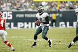 Chiefs Eagles Football: Philadelphia, PA - Michael Vick Photographic Poster Print by Mel Evans, 24x16
