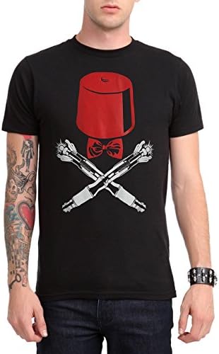 Doctor Who Fez & Crossed Sonic Screwdrivers T-Shirt 3XL Size : XXX-Large