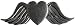 Womens "Winged Heart" Fashion Belt Buckle