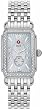 NEW MICHELE DECO PARK DIAMOND STAINLESS STEEL LADIES WATCH MWW06M000012