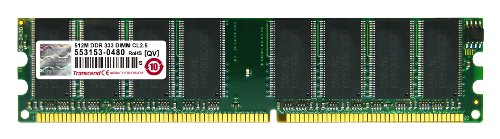 Transcend 512MB Module (DDR 333) - Asus Motherboard-Speicher - P5GPL Arbeitsspeicher Preisvergleich