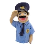 Police Officer Hand Puppet - (Child)