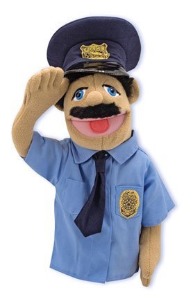 Police Officer Hand Puppet - (Child)