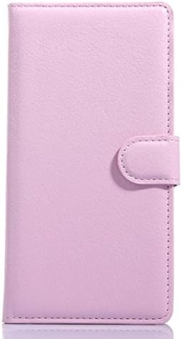 Bessky(TM) 2015 Luxury Flip Leather slot wallet Case Stand Cover Skin For OnePlus One (Pink)