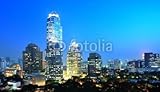 Wallmonkeys Peel and Stick Wall Decals - Bangkok at Night - 48