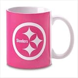 11oz NFL Fan Pink Pittsburgh Steelers Coffee Mug