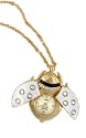 Kenneth Jay Lane Women's White Lady Bug Pendant Necklace #KJ1209-WT
