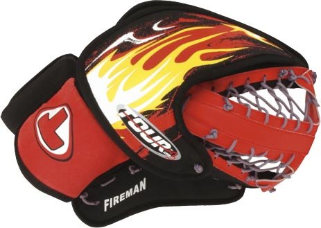 Childrens Toyshop  Sporting Goods : Tour Invader Fireman Youth Goalie Catch Glove