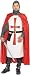 Adult's Knights Templar Halloween Costume Image