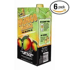 Jet Mango Mania Smoothie, 64 Ounce Boxes (Pack of 6) by Jet