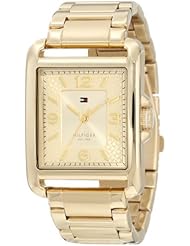 Tommy Hilfiger 1781195 Sport Tank Gold Plated Stainless steel Watch