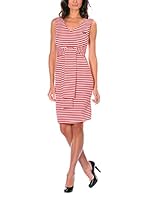 Bleu Marine Vestido (Rojo)