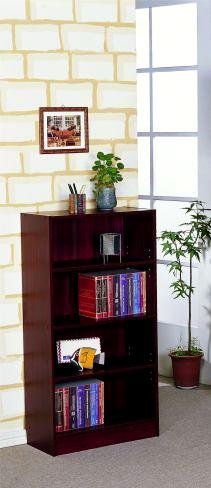 4 Tier Bookcase in Cherry Finish