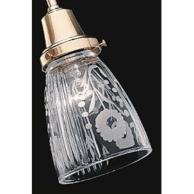 Casablanca G601 Crystal Fan Light Kit Glassware
