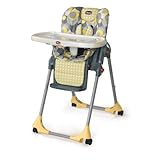 Chicco Polly Double Pad Vinyl High Chair, Miro