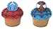 Marvel Comics Spiderman Cupcake Toppers - 24 Rings - Eligible for Amazon Prime!