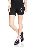 Asics Short L2 (Negro / Naranja)