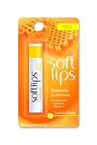 Softlips Beeswax Lip Conditioner, Lemon Honey, 0.16 Ounce (Pack of 4)