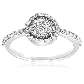 14k Choice of White or Yellow Gold Round Diamond Ring 14k Choice of White or Yellow Gold Round Diamond Ring
