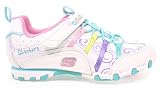 Skechers Bella Ballerina Prima Princess Sneaker (Little Kid/Big Kid),White/Multi,13 M US Little Kid