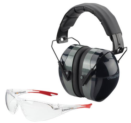 Champion Ballistic Passive Ears and Eyes Combo (Black)