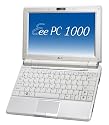 Asus Eee PC 1000H-W008X, Netbook, 10" Display, Windows XP, 1024MB , 80GB HD, White