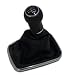VW Bora Jetta Mk4 Golf Mk4 Gear Shift Knob with Black Leather Boot