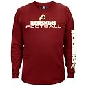 Washington Redskins Burgandy Team Shine Long Sleeve T-Shirt