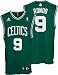 Rajon Rondo Jersey: adidas Green Replica #9 Boston Celtics Jersey - Small