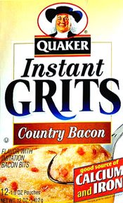 Quaker Instant Grits Country Bacon 6ct by Quaker